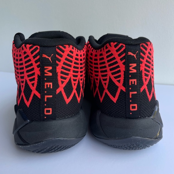 Puma LaMelo Ball MB.01 Black Red Blast - Picture 2 of 10